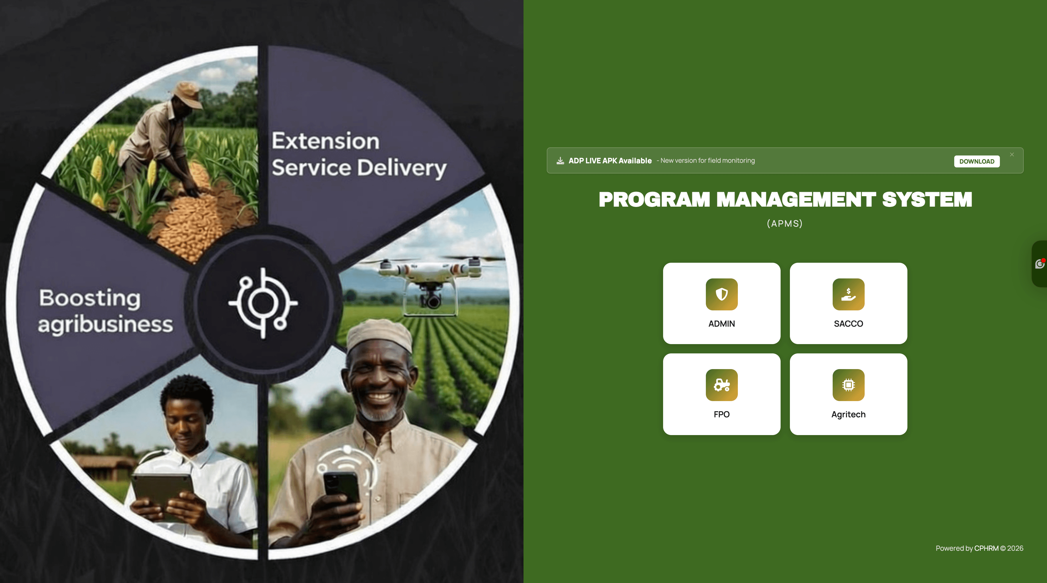Agripreneur Project Management System (APMS)